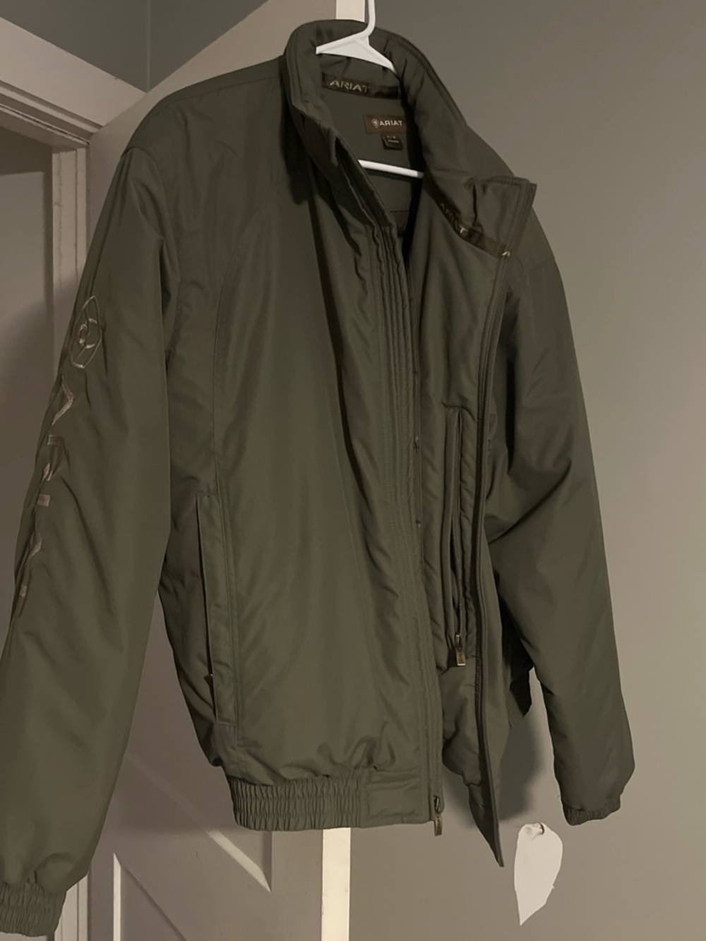 Ariat Men's Olive Bomber Jacket